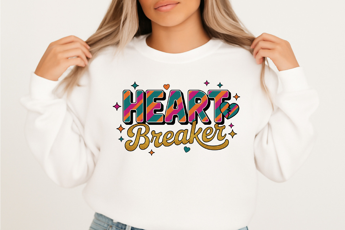 Heart Breaker Png, Valentine's Day, an Illustration by Designking (Photo 3 of 7)