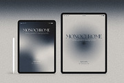 MONOCHROME Grainy Gradient Textures, a Texture Graphic by Oksana Trygub (Thumbnail 2 of 12)