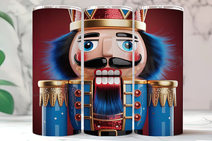 Classic Nutcracker Christmas Tumbler, an Arts & Entertainment Photo by LamanAzalea