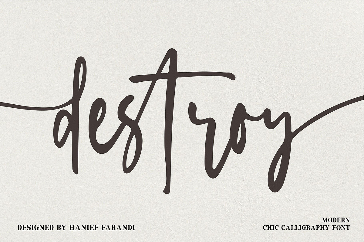 Silmastin. Handwritten script font preview 3