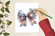 4th of July Bow Clipart Bundle, a Graphic by designcity5 (Thumbnail 4 of 5)