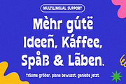 Parome - Bold Playful Sans Font, a Sans Serif Font by Say Studio (Thumbnail 9 of 10)