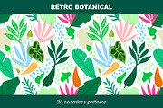 Retro Botanical, a Pattern Graphic by Svetlana Kononova (Thumbnail 5 of 7)