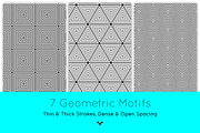 Geometric Patterns, a Pattern Graphic by HMJS Designs (Thumbnail 3 of 5)