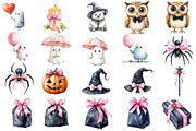 Birthday Watercolor Cliparts, an Illustration by Designworld (Thumbnail 3 of 6)