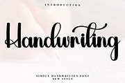 Handwriting, a Handwritten Font by InermediaSTUDIO (Thumbnail 1 of 7)