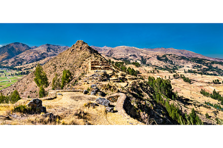 Machu Pitumarca ancient Inca town in, an Architecture Photo by Leonid Andronov