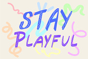 Jazz Hands, all caps handdrawn font, a Handwritten Font by Eryn Rose Design (Thumbnail 6 of 13)