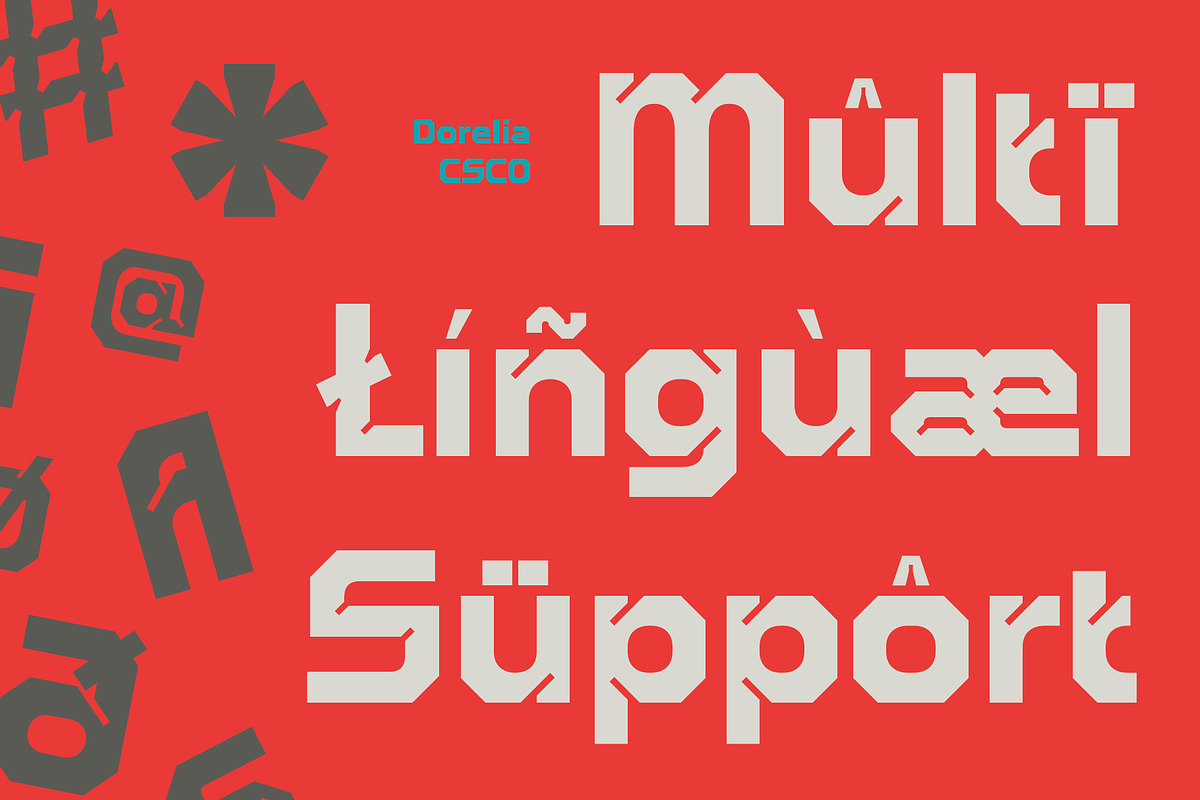 Dorelia – Inktrap Font, a Sans Serif Font by Craft Supply Co. (Photo 3 of 8)