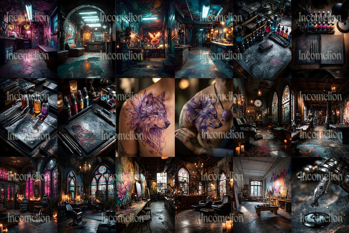 80 Tattoo Studio Stock Photos, an Arts & Entertainment Photo by Incomelion (Photo 9 of 10)