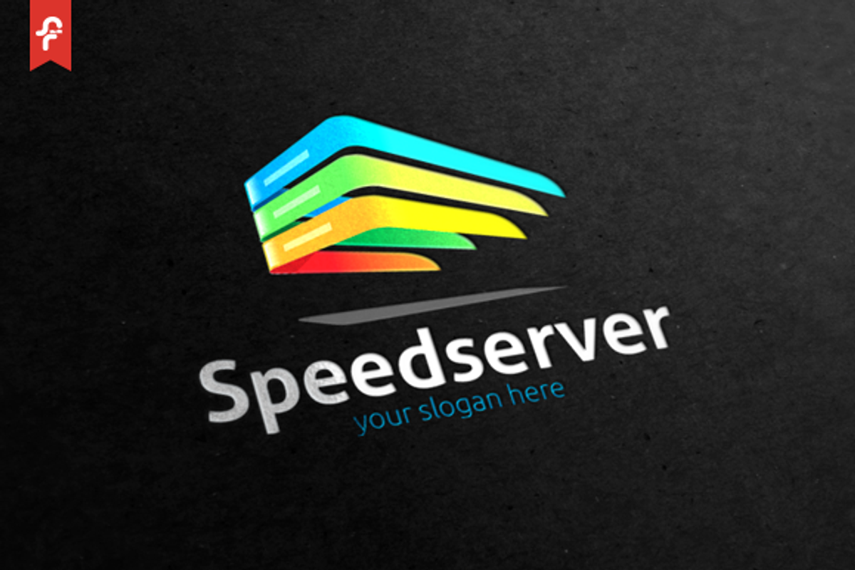 Speed Server Logo, a Branding & Logo Template by ft.studio
