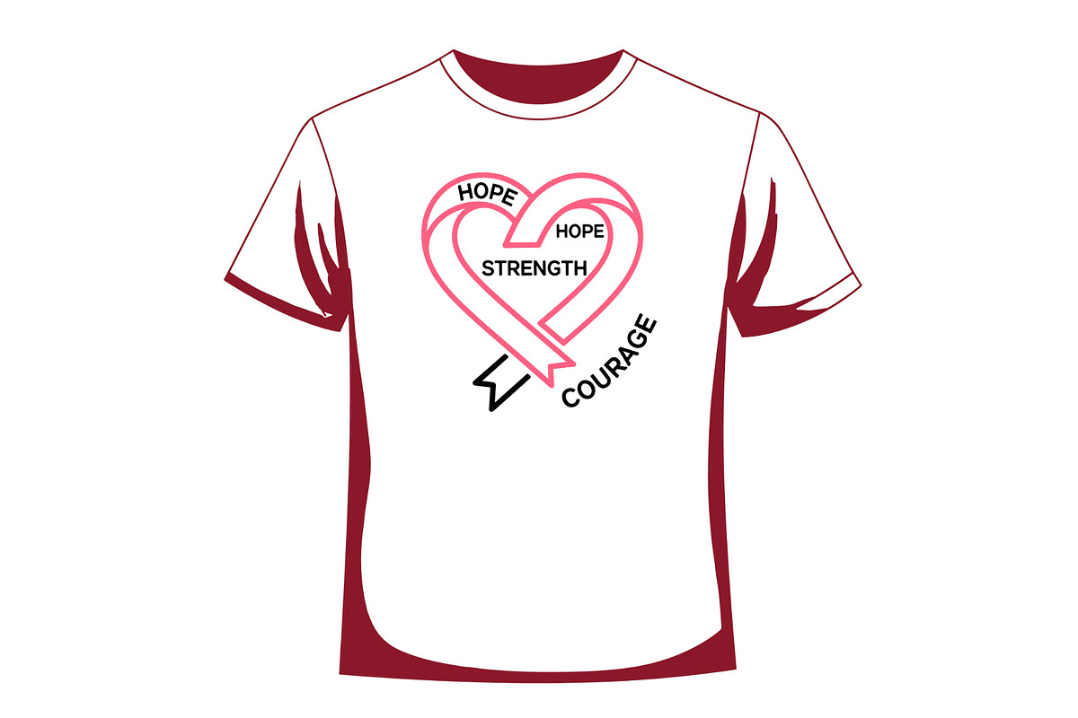 Cancer Awareness T Shirt Design Set, a Healthcare Illustration by balal (Photo 29 of 30)