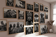 The Soul of Africa Wall Art Set, an Illustration by PrintablesByFranklyn (Thumbnail 1 of 7)