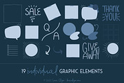 Dusty Blue Instagram Canva Templates, a Social Media Template by Lena Elizer Art + Design (Thumbnail 4 of 6)