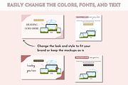 Digital product mockup Canva, a Mockup by Cate Creates (Thumbnail 7 of 8)