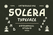 Solera | Handdrawn Typeface, a Handwritten Font by Goodwheel Studio (Thumbnail 1 of 7)
