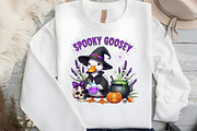 Fun Halloween Silly Goose Spooky, an Illustration by Black Bird Studio (Thumbnail 3 of 4)