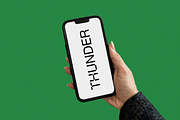Smartphone Mockup, a Mockup by Thunder Studio (Thumbnail 1 of 2)