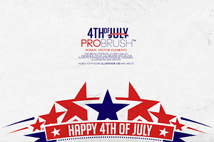 4th Of July - ProBrush Vectors