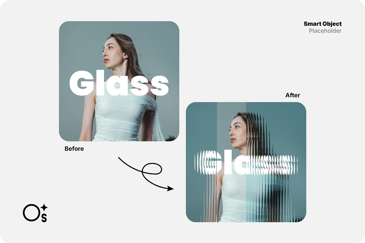 Reeded Glass Effect, a Layer Style Add-On by Opaq Studio (Photo 2 of 8)