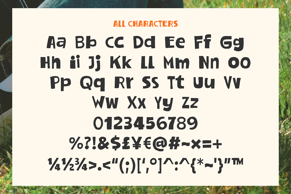 Monday Blast - Quirky Block Font, a Sans Serif Font by Lalalope (Photo 10 of 10)