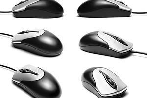 Computer mouse isolated, a Photo by saiko3p