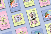 Uplane Retro Instagram Template, a Social Media Template by Shinra Labs (Thumbnail 2 of 6)