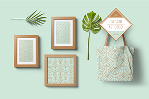 Art Deco Patterns Bundle 60% OFF