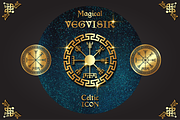 Norse viking Vegvisir Celtic symbols, an Object Graphic by GraphicRedStudio (Thumbnail 3 of 11)