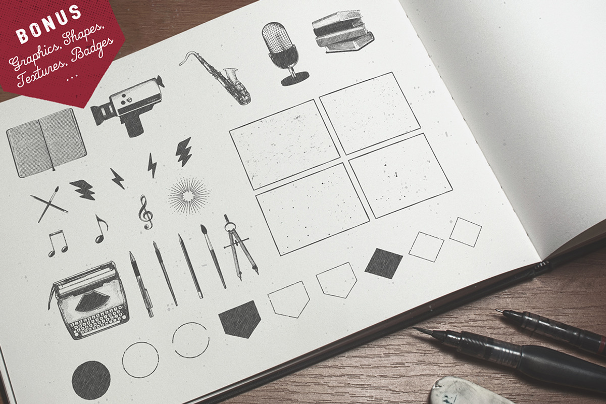 Vintage Professions Logos, a Branding & Logo Template by DesigNoa (Photo 3 of 5)