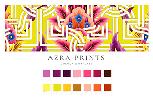 Azra, Luxury Designer Print Patterns