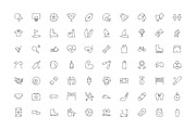 200 Sports Hand Drawn Doodle Icons, an Outline Icon by Creative Stall (Thumbnail 3 of 4)
