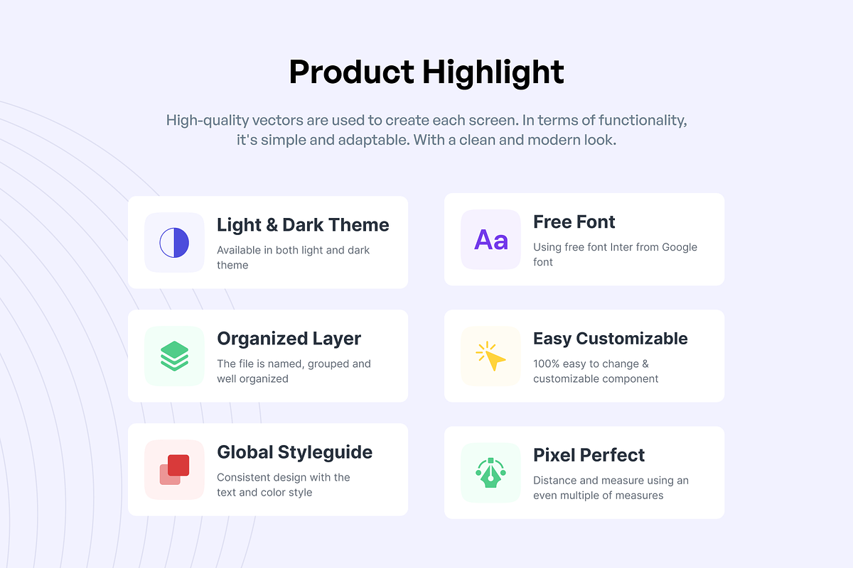 Venture - Landing Pages UI KIT, an UI Kit Template by Elux Space (Photo 2 of 6)