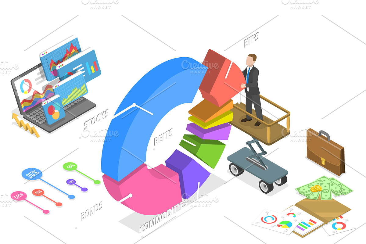 Financial Investments Set 01, a Finance Illustration by AndriiStore (Photo 11 of 11)