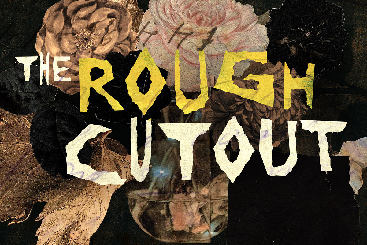 Rough Cutout, a Sans Serif Font by Misprinted Type (Photo 1 of 7)