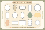 Poster Frame Stamps for Procreate, a Brush Add-On by HopeArtIllustration (Thumbnail 7 of 13)