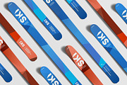 Skis Mockup, a Product Mockup by Se٧enStudio (Thumbnail 7 of 12)
