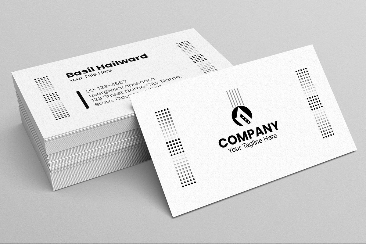 Clean Business Card Design, a Stationery Template by MightyDesign (Photo 2 of 6)