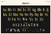 Mirales - Vintage Serif Font, a Serif Font by Idea Studio (Thumbnail 11 of 12)