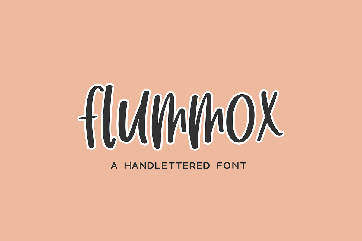 Flummox Sans, a Sans Serif Font by Beck McCormick (Photo 1 of 10)
