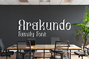 Arakundo, a Slab Serif Font by Canden Meutuah (Thumbnail 2 of 8)