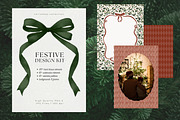 Festive Design Kit, a Seasonal Illustration by PeDe Designs (Thumbnail 2 of 17)