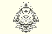 Secret Society Vector Elements, an Illustration by Claw Creative Co. (Thumbnail 4 of 4)
