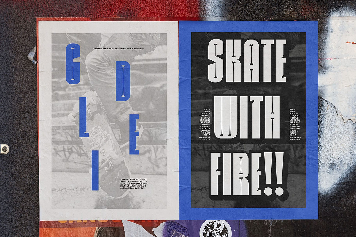 Delimpa 3D, a Sans Serif Font by Craft Supply Co. (Photo 3 of 8)