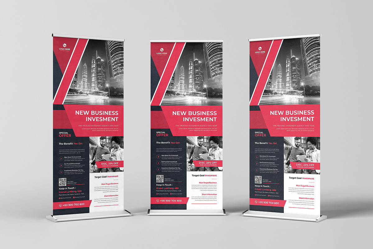 Business Investment Roll-up Banner, a Templates & Theme by Formatika Studio (Photo 4 of 4)