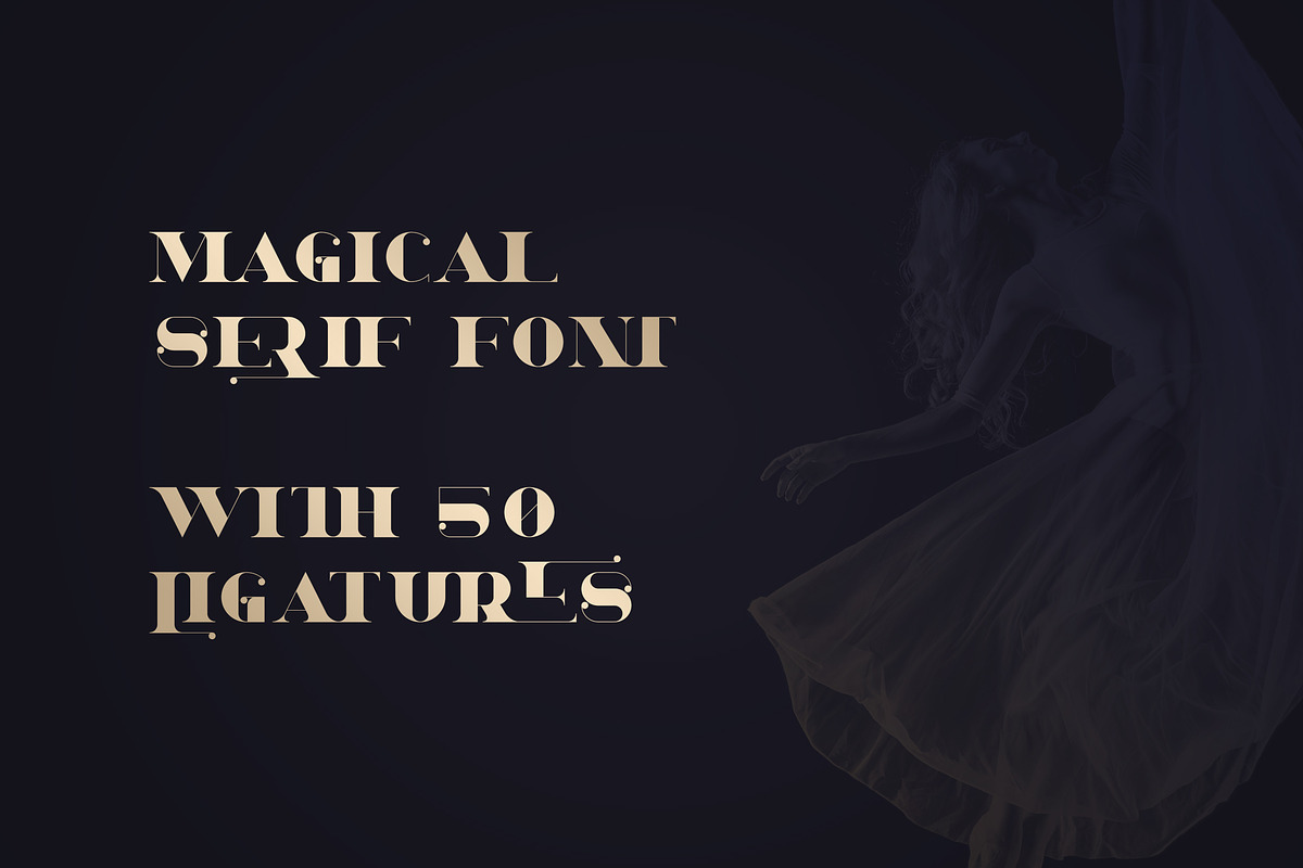 Dream - Magical Serif Font preview 2