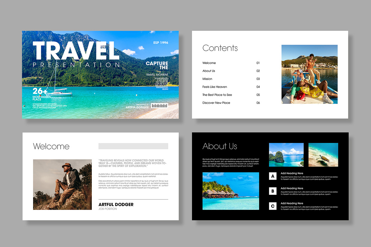 Wanderlust Travel Presentation preview 2