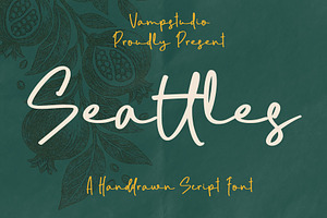 Seattles - Handwritten Script Font