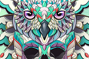 Ethnic Collection: Owl, an Animal Illustration by ArtoJoy (Thumbnail 5 of 5)