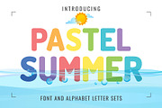 Pastel Summer Font, a Font by Font Craft Studio (Thumbnail 1 of 12)